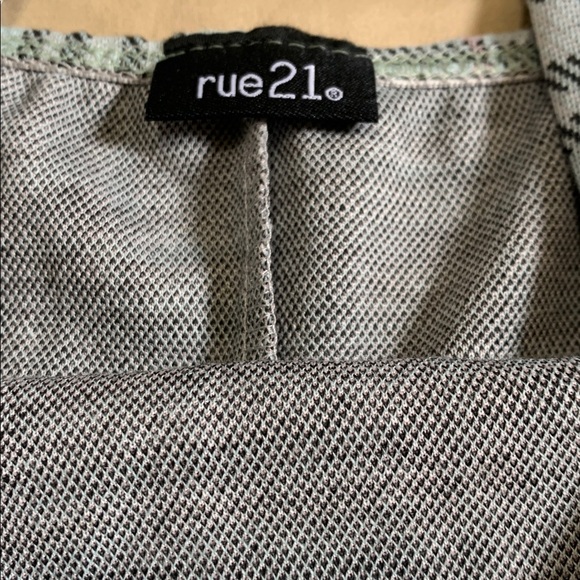 Rue21 Blue Plaid Mini Dress - Picture 2 of 3